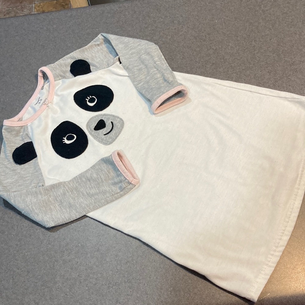 Carters Panda Nightgown